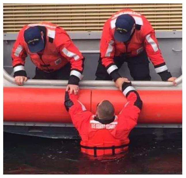 Figure 4-6 — Recovering the PIW at the Surface of the Water